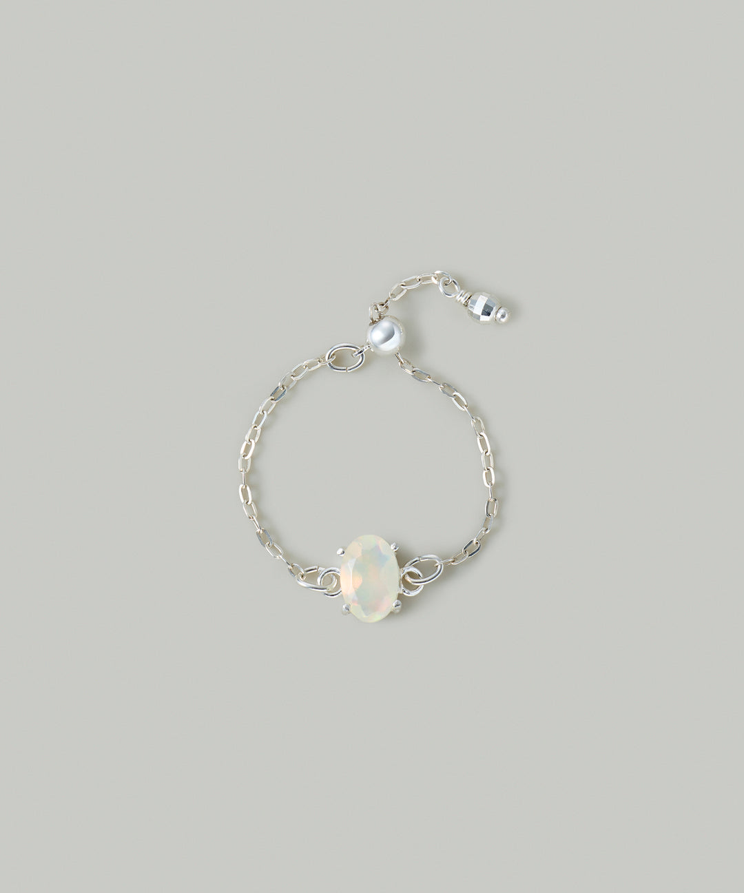 オパールチェーンリング