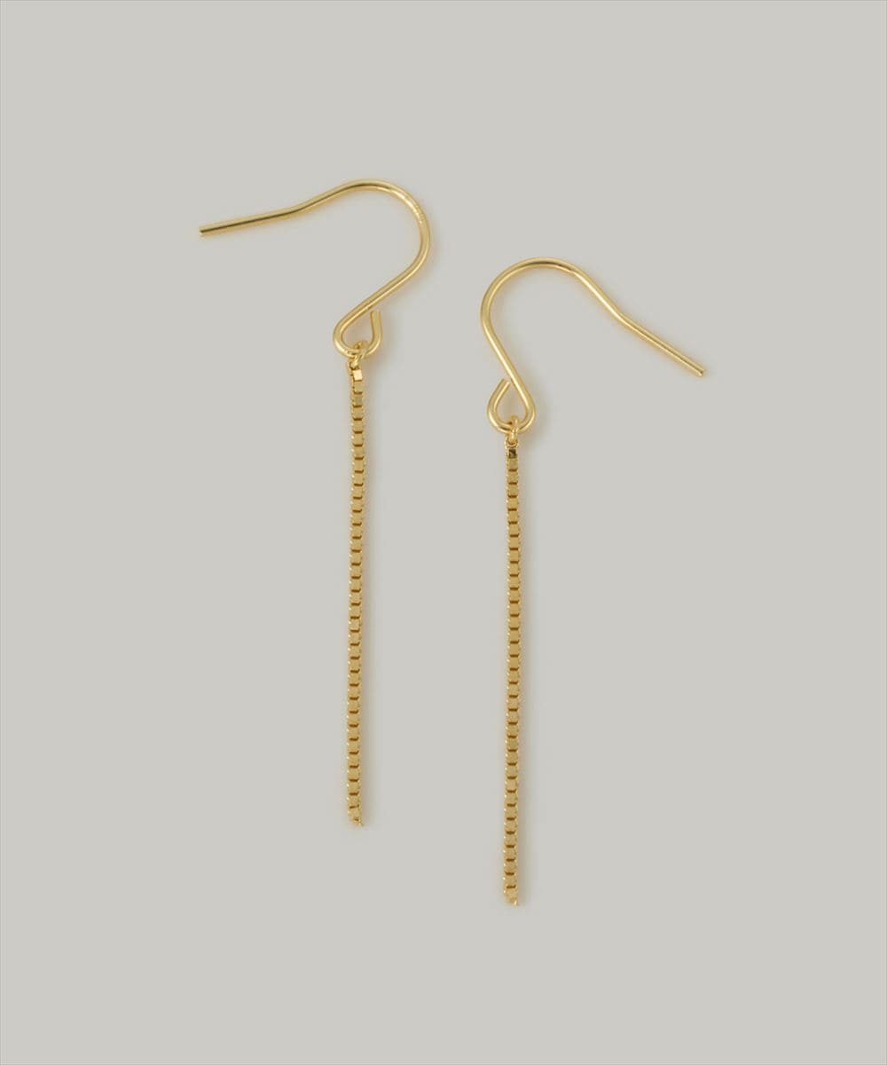 ベネチアンチェーンフックピアス