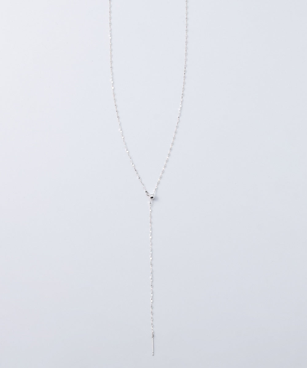 ペタルチェーンＹ字ネックレス