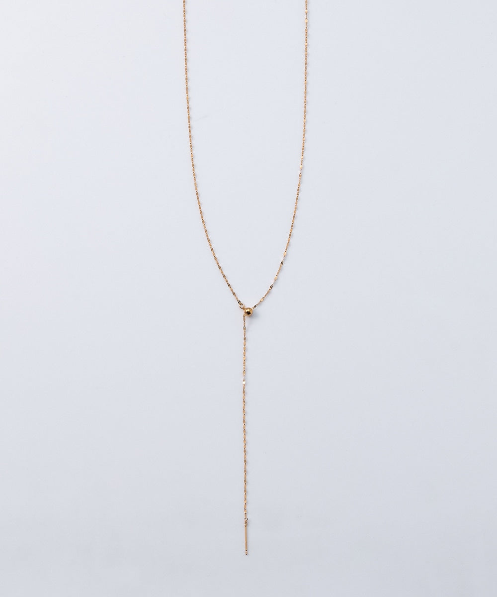 ペタルチェーンＹ字ネックレス